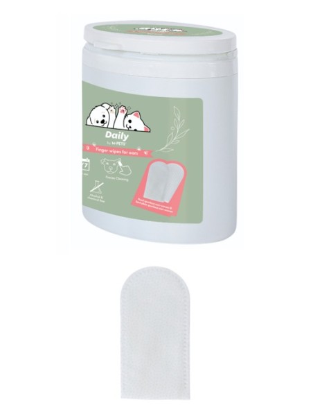 m-pets dedales para limpieza de oídos