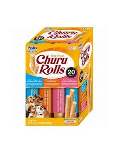 ciao churu pack rolls snack perro pollo 20 sticks