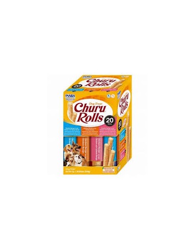 ciao churu pack rolls snack perro pollo 20 sticks