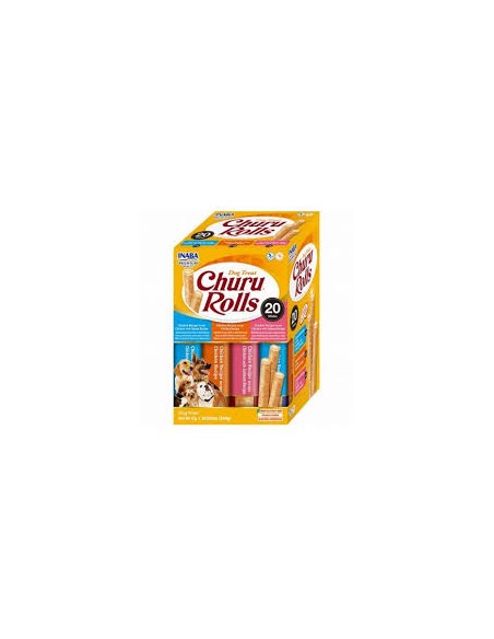 ciao churu pack rolls snack perro pollo 20 sticks