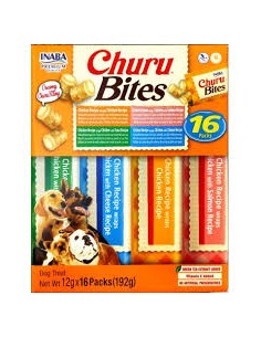 ciao churu pack bites snack perro pollo 16 bolsitas