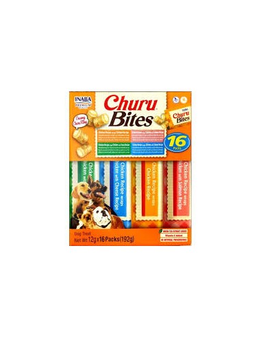 ciao churu pack bites snack perro pollo 16...