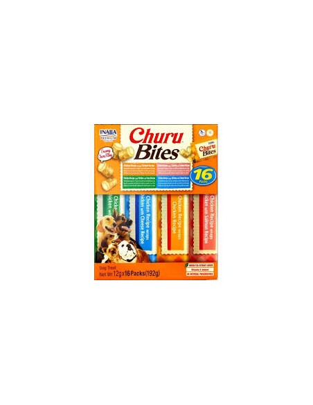 ciao churu pack bites snack perro pollo 16 bolsitas