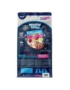 wonder tails pollo y ternera pienso perro 14kg. 2