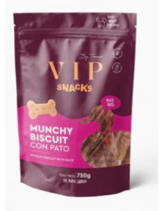 tramp vip snacks munchy biscuit con pato 150gr.