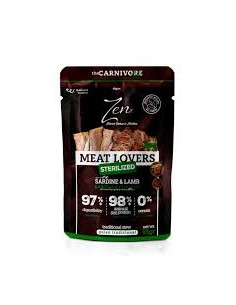 zen carnivore pouch esterilizado sardina/cordero 85gr.