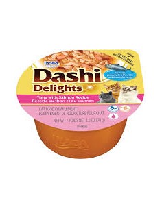 ciao dashi delights atún y salmón 70gr.