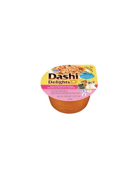 ciao dashi delights atún y salmón 70gr.