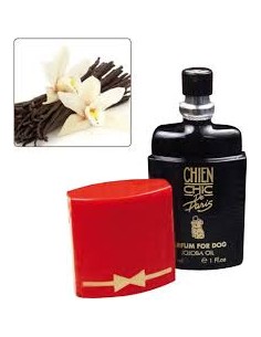 chien chic perfume de vainilla y aceite de jojoba