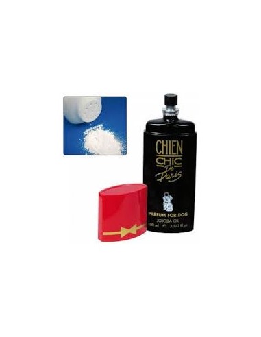 chien chic perfume de talco y aceite de jojoba