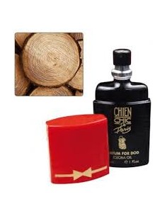 chien chic perfume de madera y aceite de jojoba