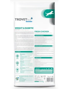 trovet plus pienso perro weight & diabetic pollo 2