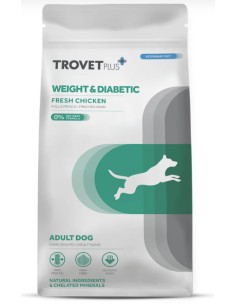 trovet plus pienso perro weight & diabetic pollo