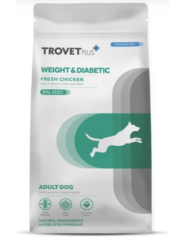 trovet plus pienso perro weight & diabetic pollo