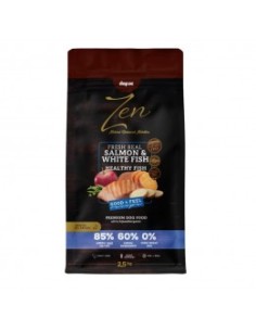 zen salmón y pescado blanco