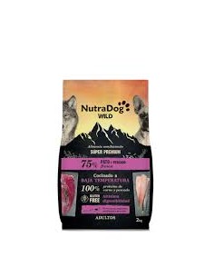 nutradog wild pienso perro adulto pato/pescado