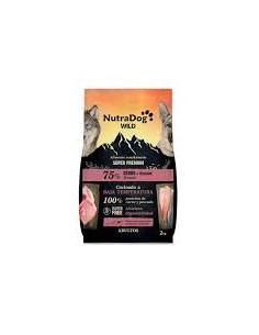 nutradog wild pienso perro adulto cerdo/pescado