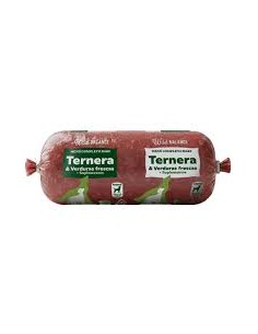 wild balance perro menú barf rollo de ternera 500gr.
