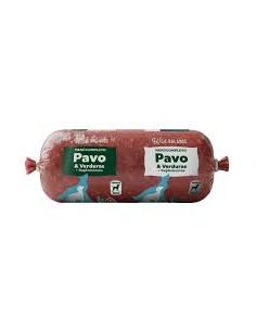 wild balance perro menú barf rollo de pavo 500gr.