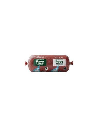 wild balance perro menú barf rollo de pavo 500gr.