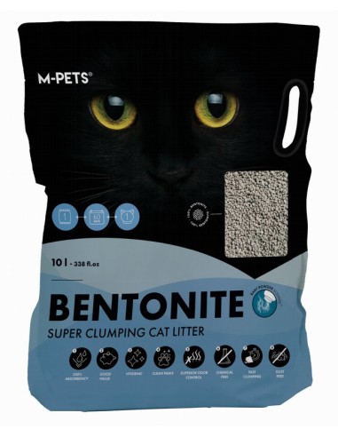 m-pets arena aglomerante aroma talco 10l.