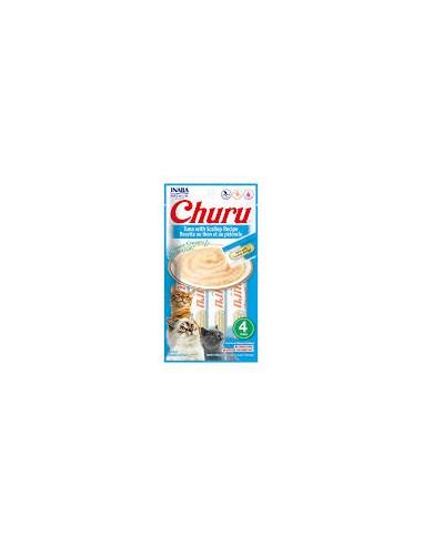 ciao churu snack gato crema suave atún/vieira
